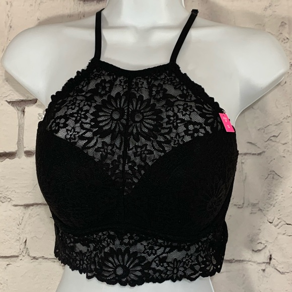 PINK Victoria's Secret High Neck Push Up Bralette - Picture 4 of 8